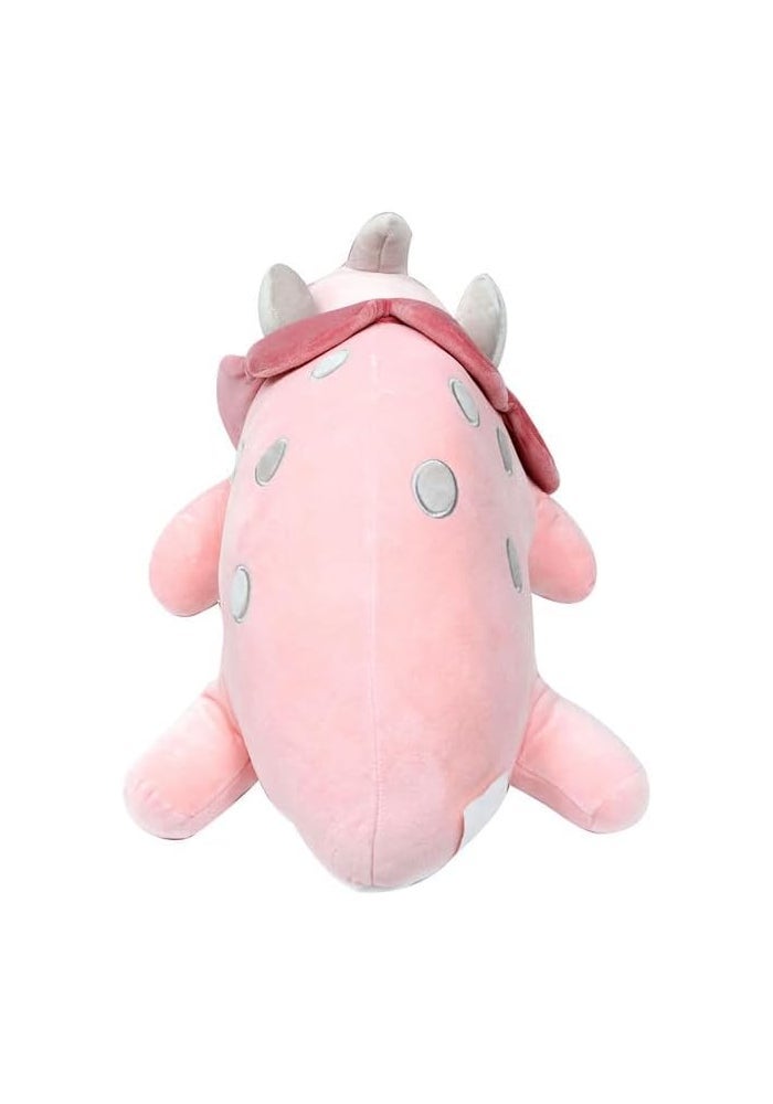 Daiso وسادة احتضان دايسو إنج - ديناصور تمساح وردي - Image 3